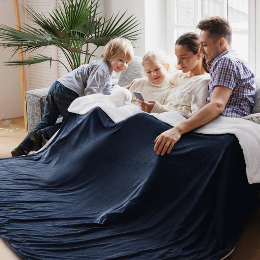 Bedsure couverture face flanelle sur emballage, cadeau prêt à offrir