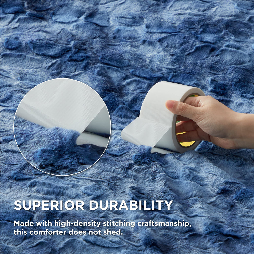 Bedsure couverture déployée sur lit twin 60x80 in pour protection et style