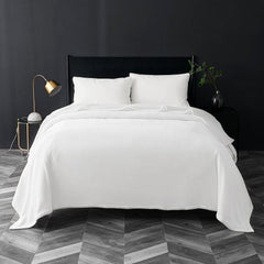 Bedsure couverture déployée sur lit queen offrant aspect luxueux et chaleur
