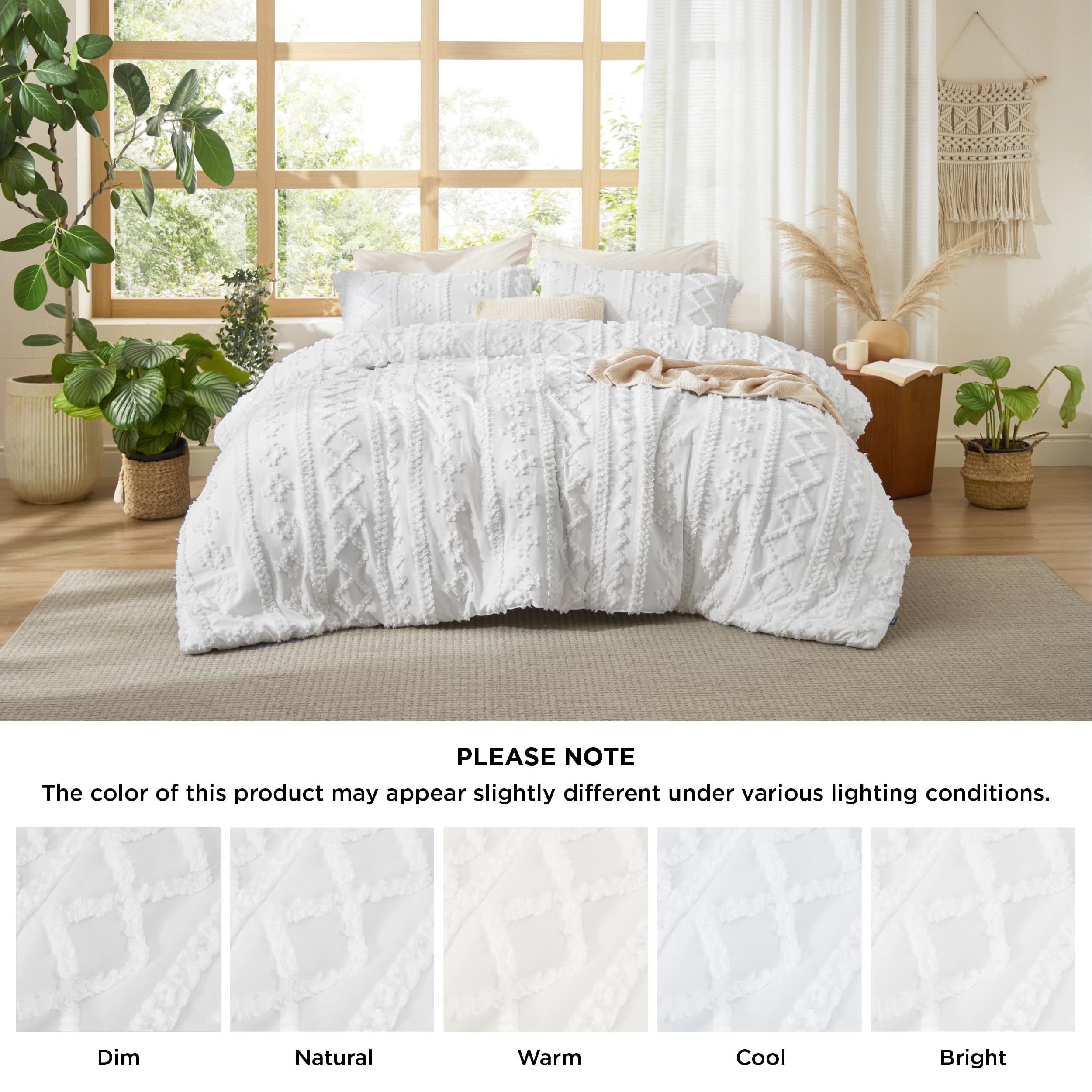 Bedsure chambre stylée bohème inspirant décoration cosy
