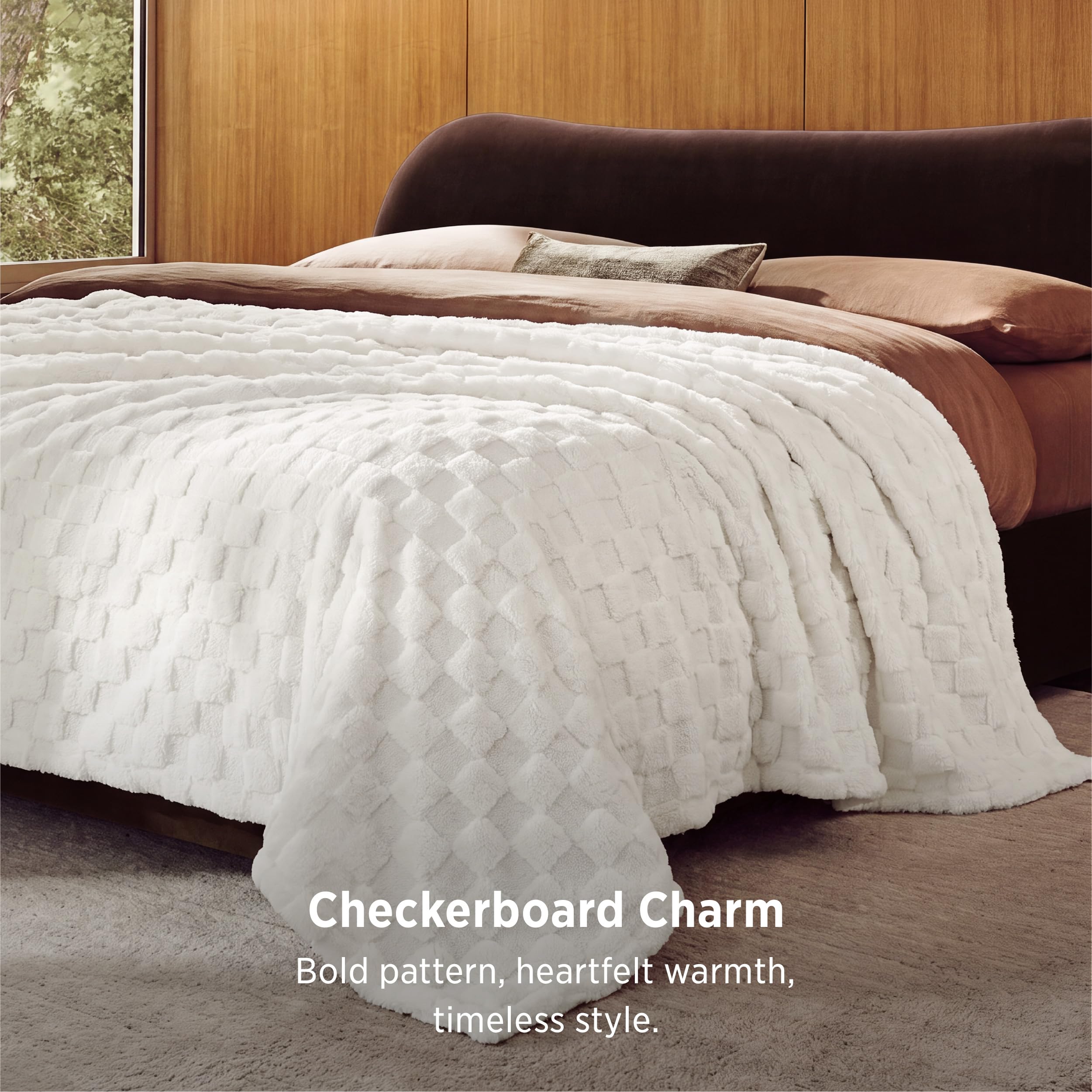 Bedsure détail des coutures assurant durabilité et maintien