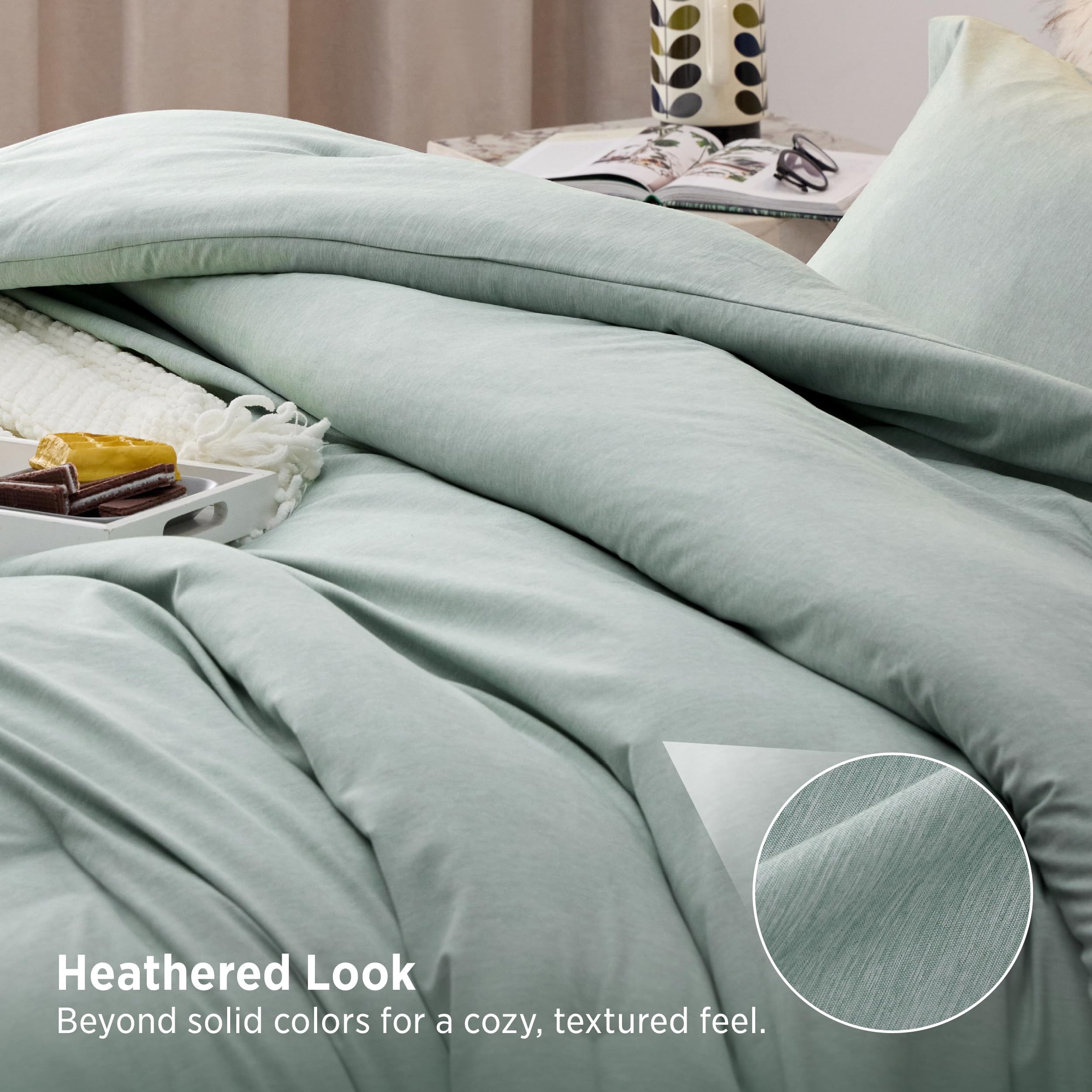 Bedsure détail des quatre boucles d'angle pour fixation sûre