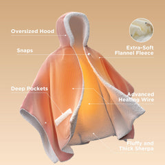 Bedsure détail des poches et boutons-pression offrant rangement pratique et maintien sûr