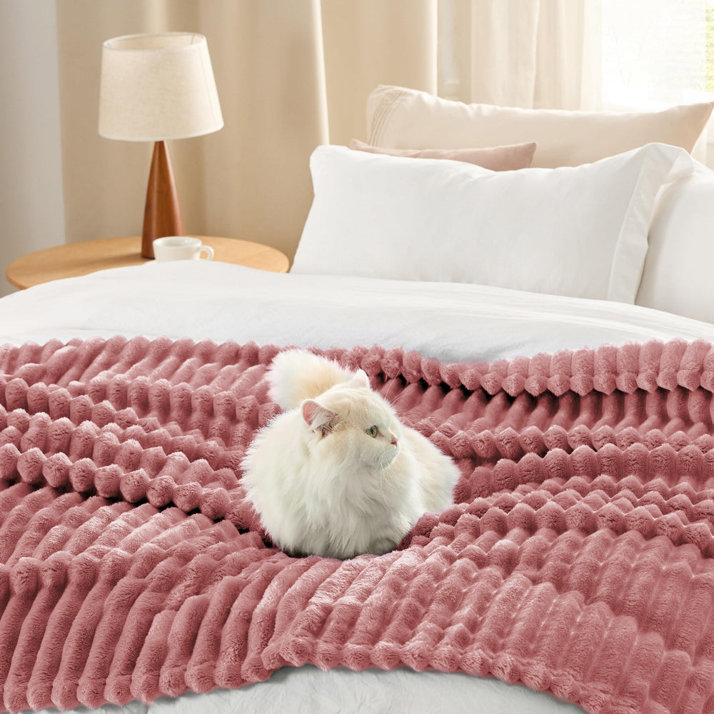 Bedsure détail rayures motif raffiné coordonne la déco