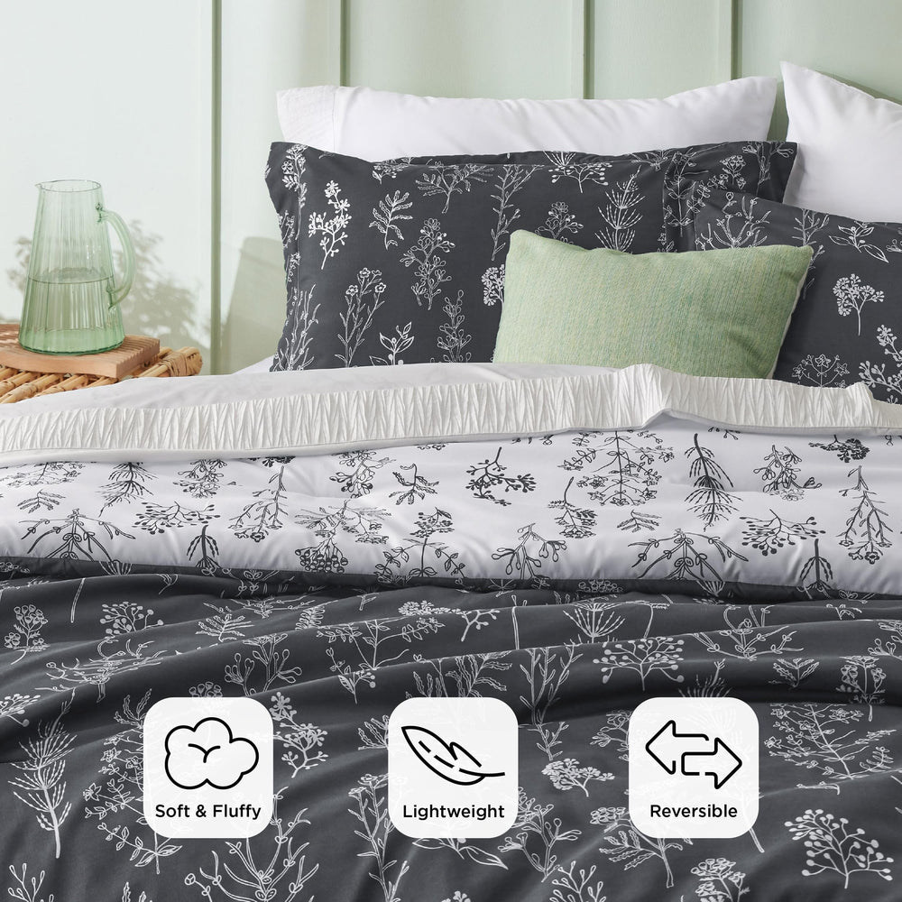 Bedsure détail du matelassage montrant maintien et confort durable