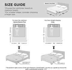Bedsure gros plan tissu ajouré respirant montrant meilleure ventilation