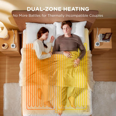 Bedsure gros plan tissu brossé doux pour confort et chaleur retenue