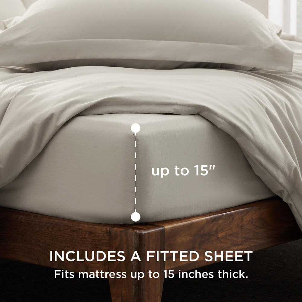 Bedsure gros plan microfibre, toucher soyeux et résistance