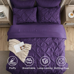 Bedsure détail des plis pincés apportant un look raffiné
