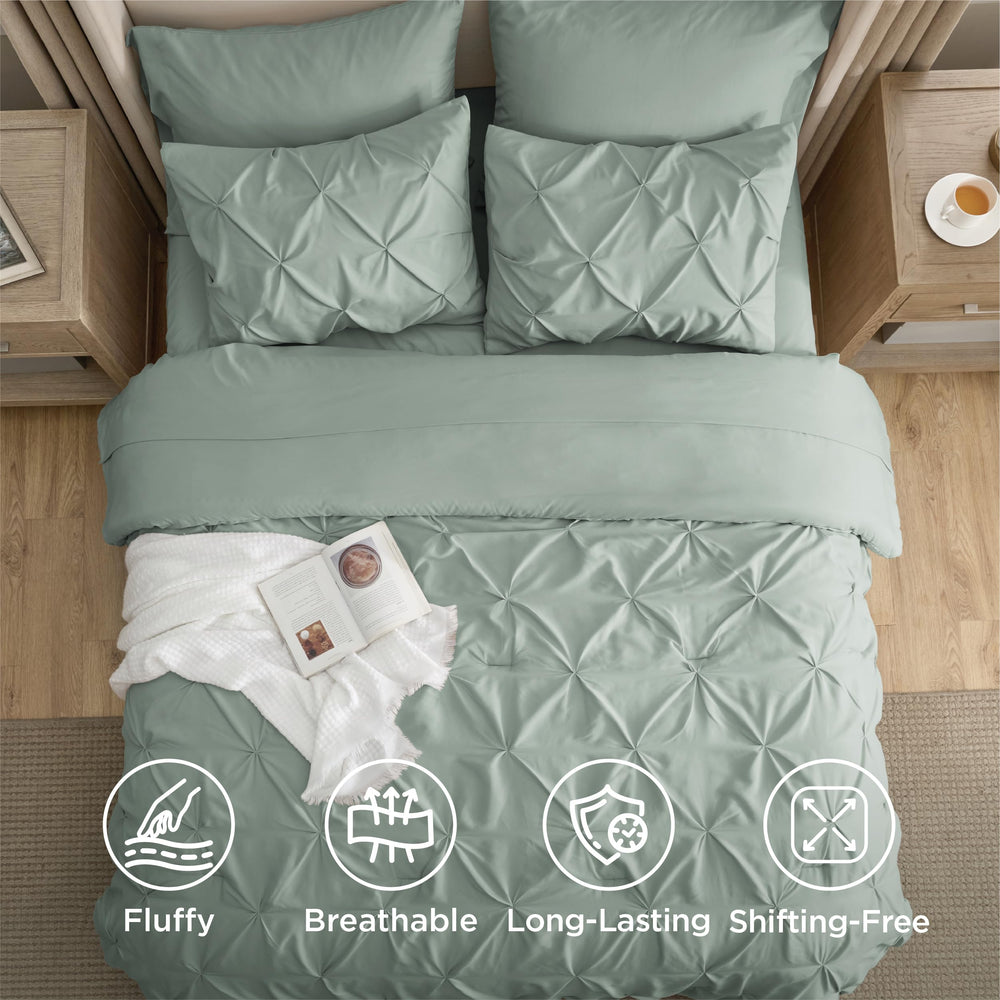 Bedsure drap-housse sur matelas profond maintien sécurisé et ajustement