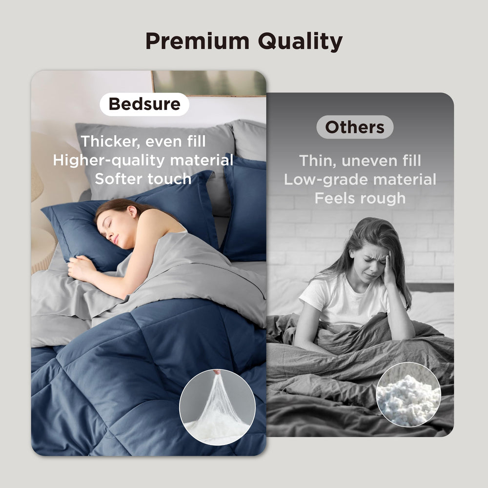 Bedsure présentation du drap-housse adapté jusqu'à 14" pour matelas épais pratique