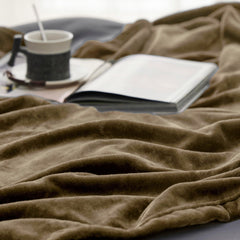 Bedsure couverture étendue sur lit king montrant couverture généreuse