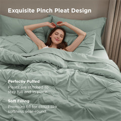 Bedsure drap‑housse coin élastique, maintien amélioré pour lit