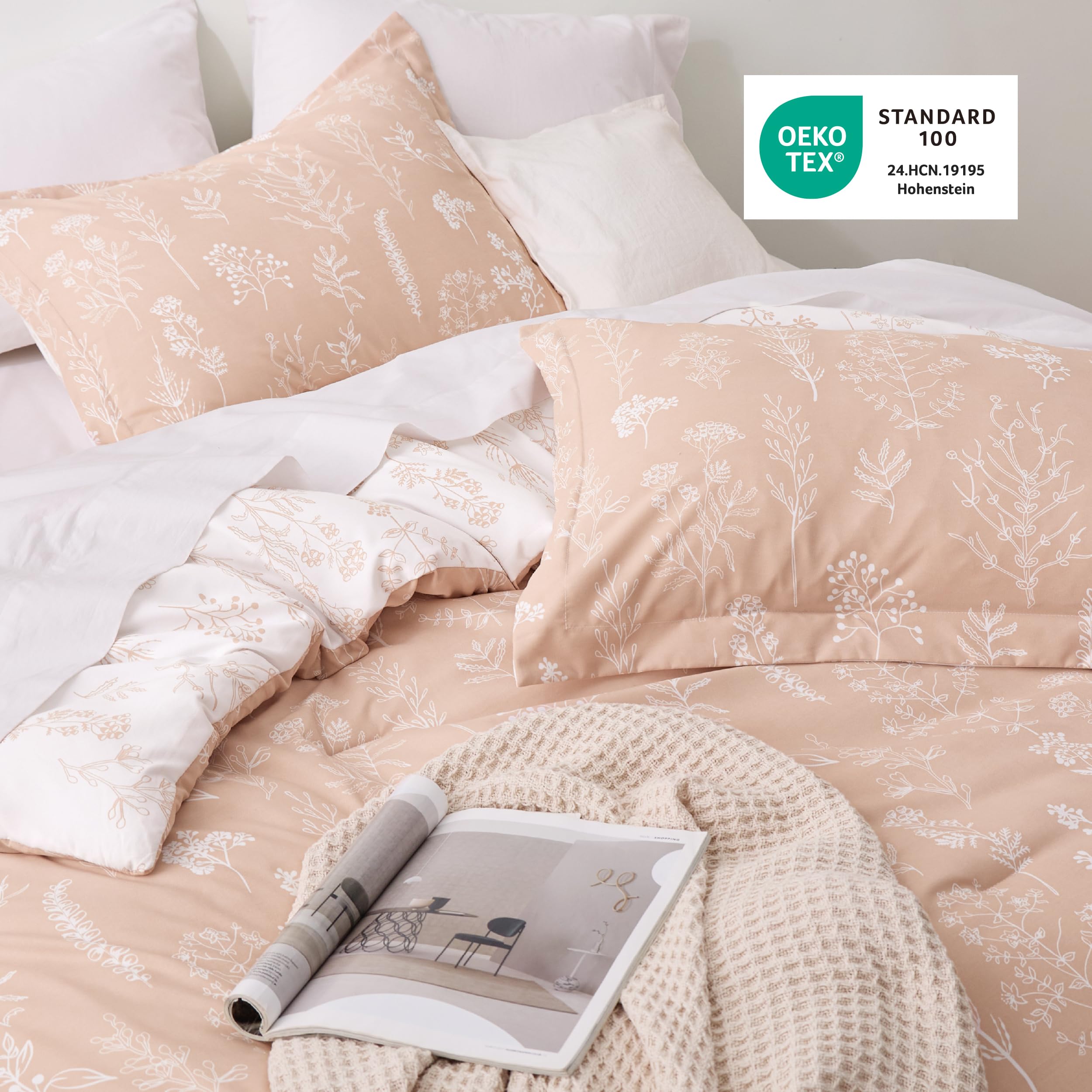 Bedsure couette à côté d’un mètre pour comparer taille full pratique