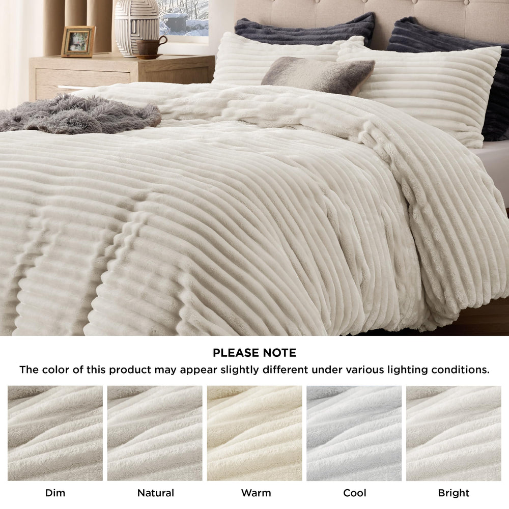 Bedsure comparaison taille montrant adéquation pour lit queen