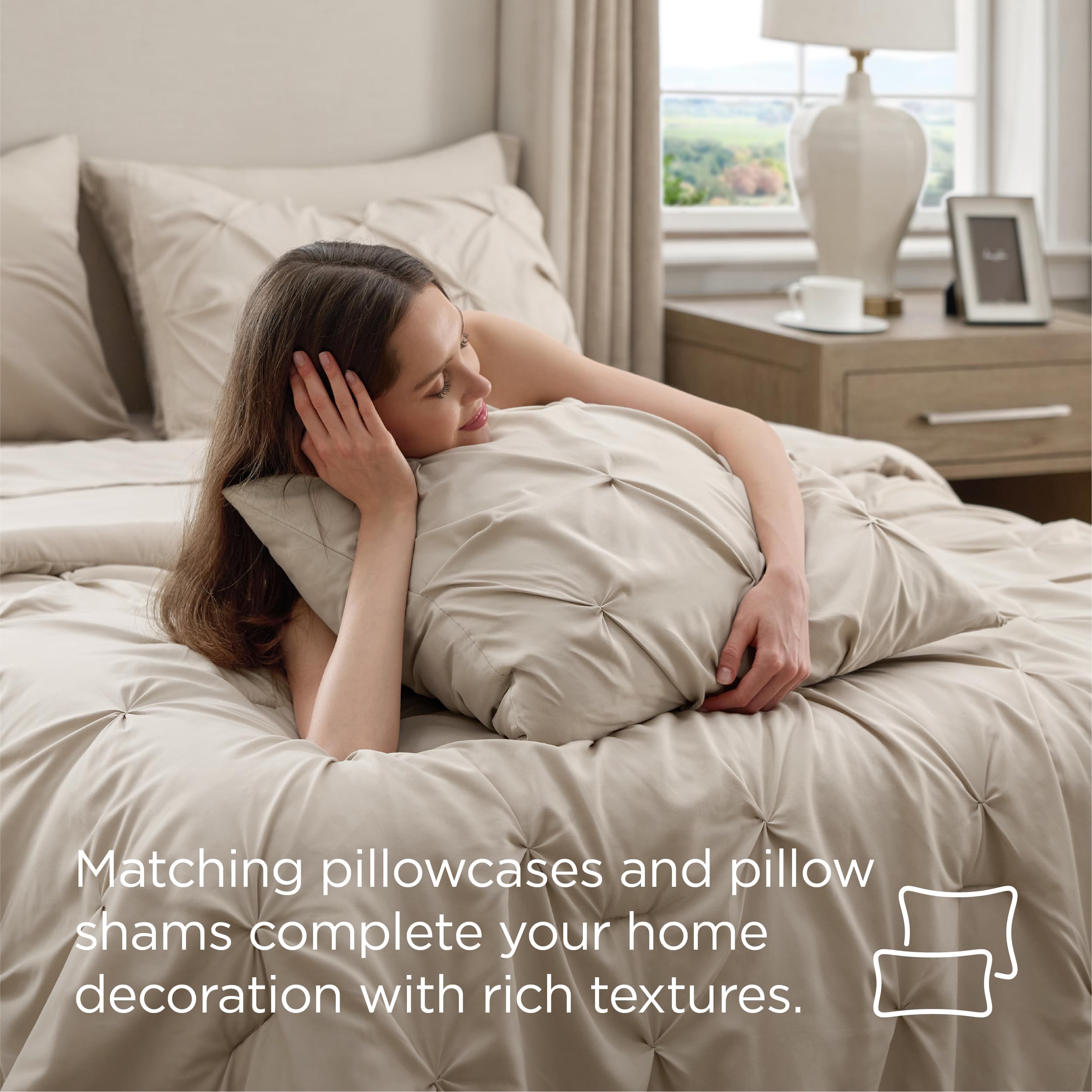 Bedsure comparaison taille lit king pour évaluer le rendu exact