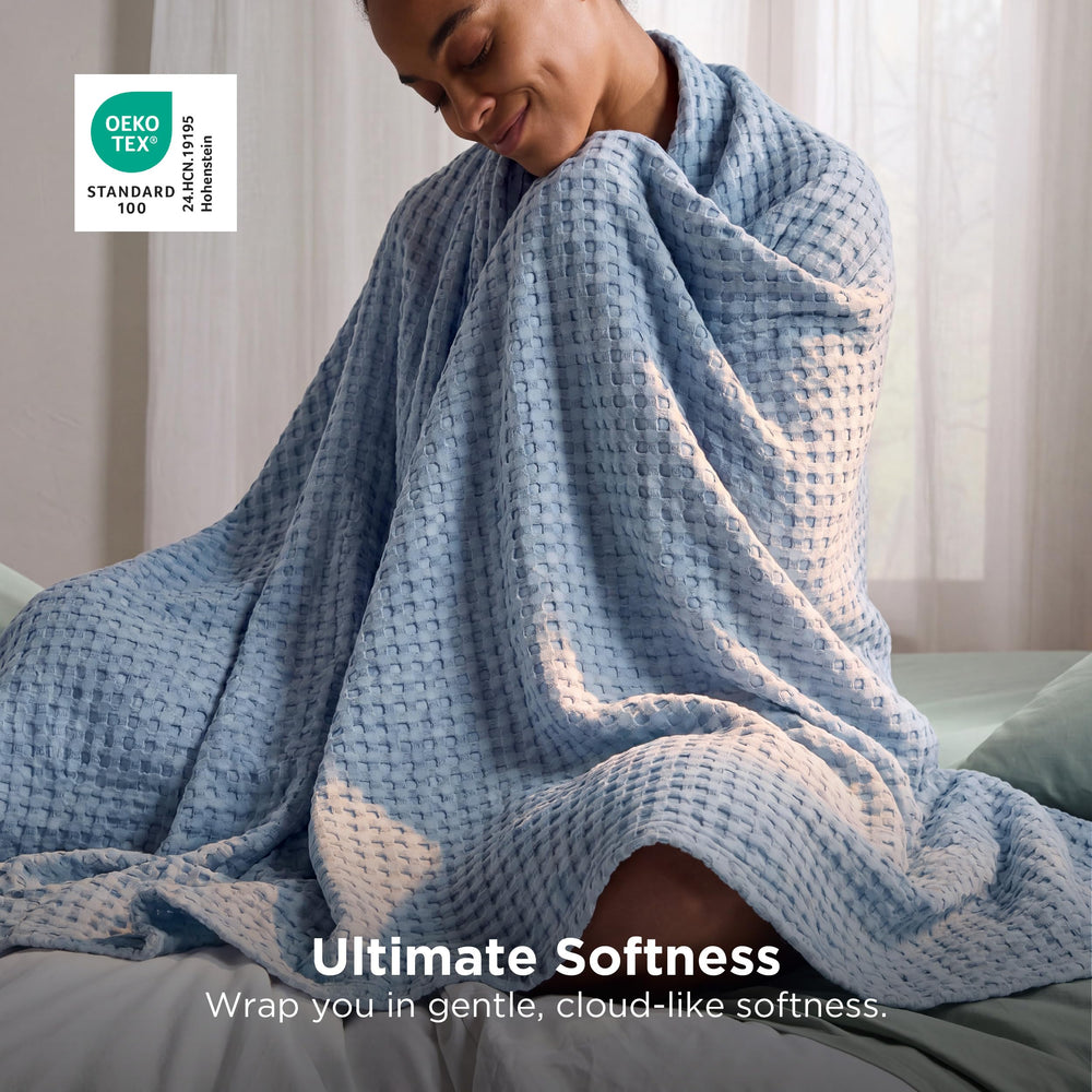Bedsure comparaison taille King pour échelle et couverture couvrante