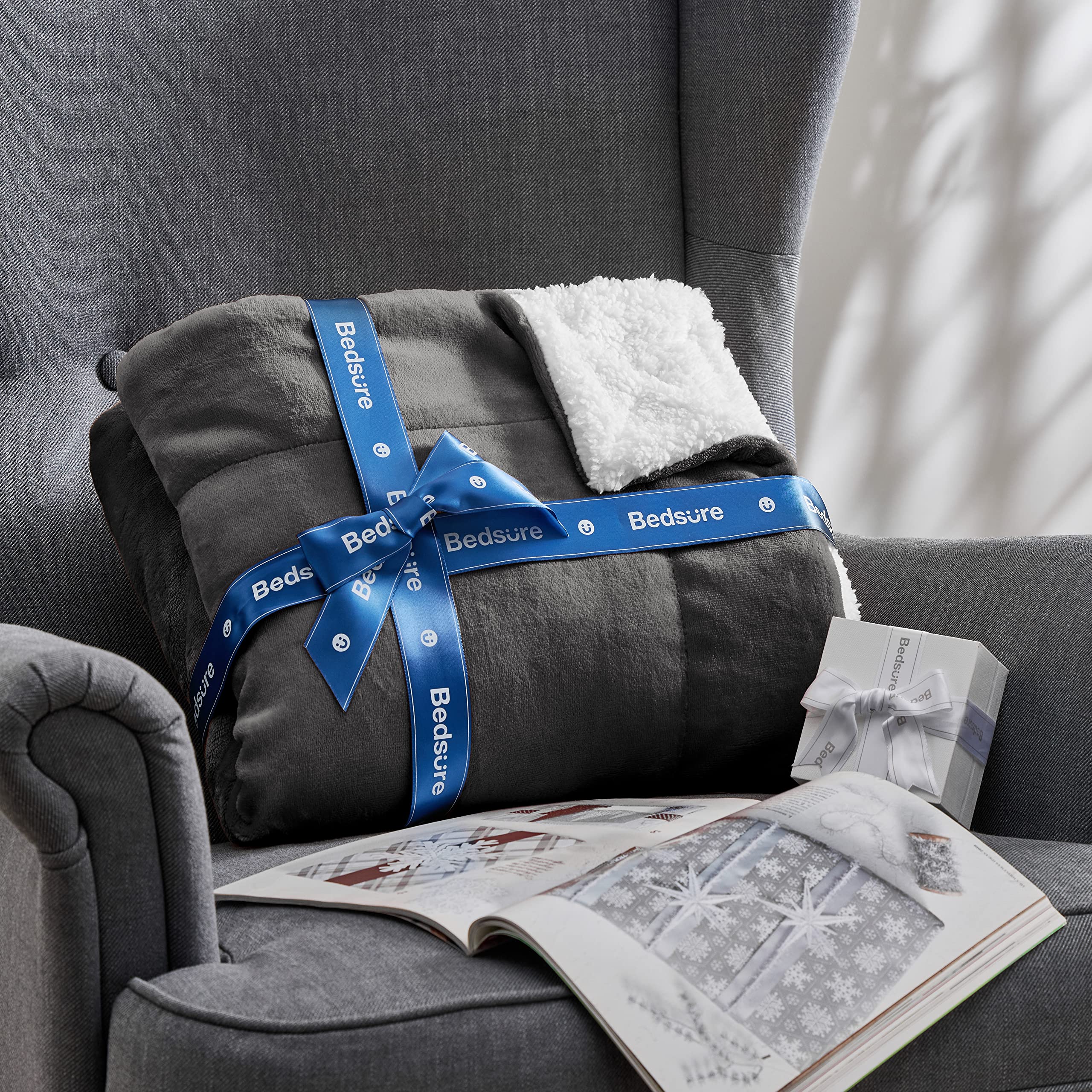 Bedsure emballage cadeau prêt à offrir, présentation pratique et élégante