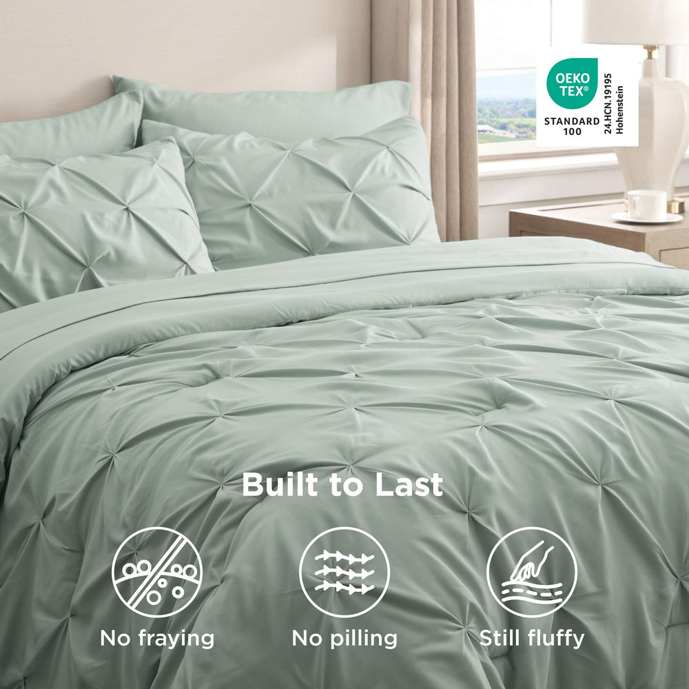 Bedsure coffret literie ouvert montrant ensemble complet prêt à offrir