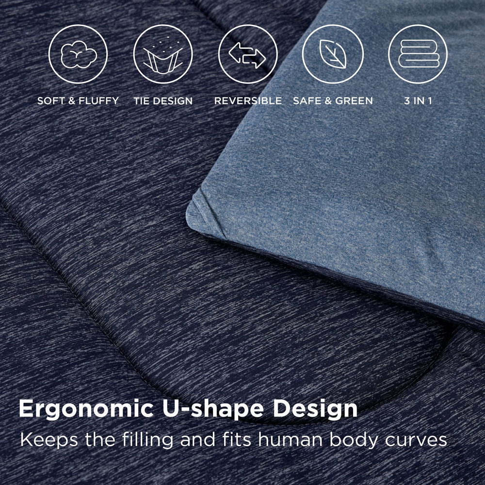 Bedsure emballage avec étiquette taille Twin/Twin XL et informations produit