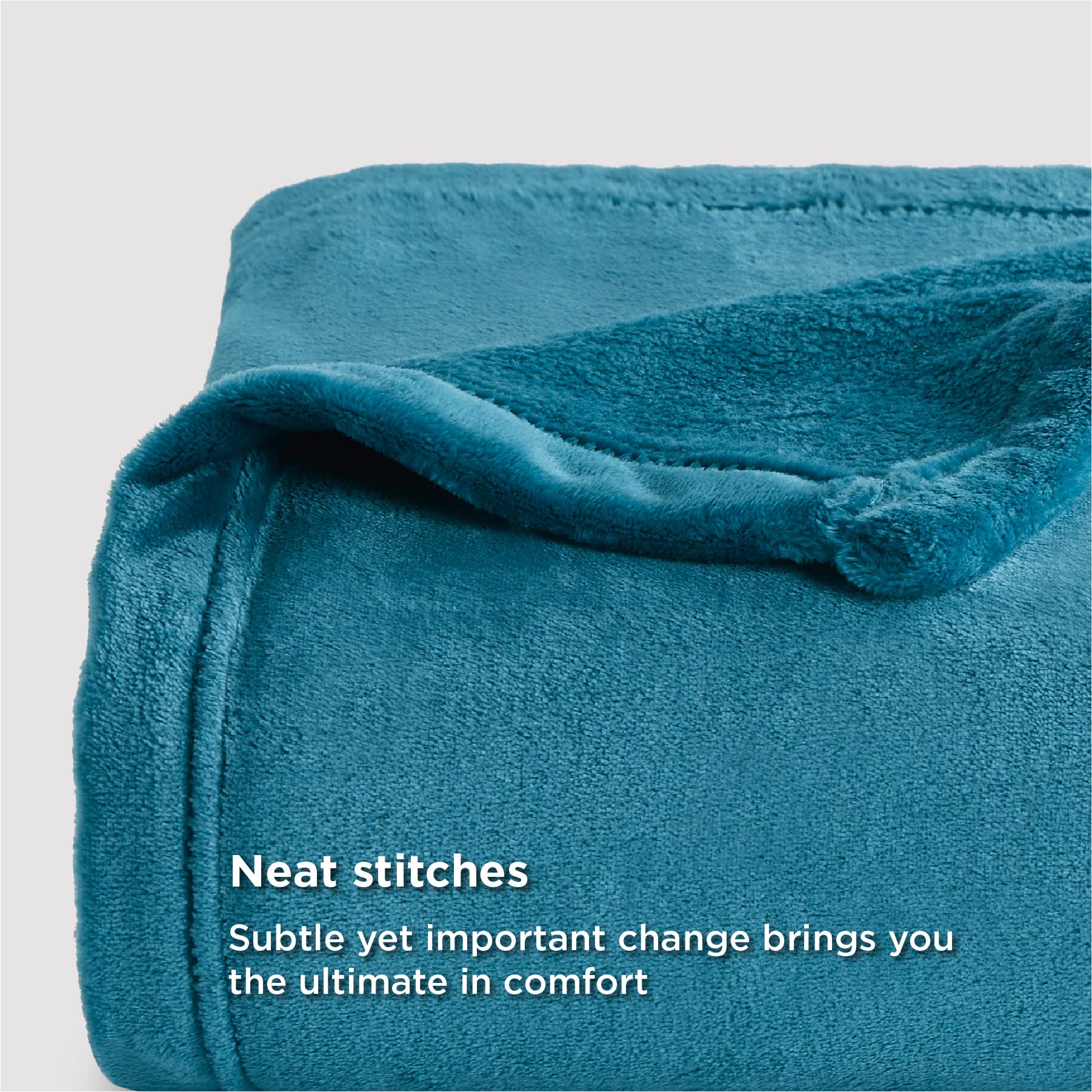 Bedsure couverture utilisée sur canapé apportant confort instantané