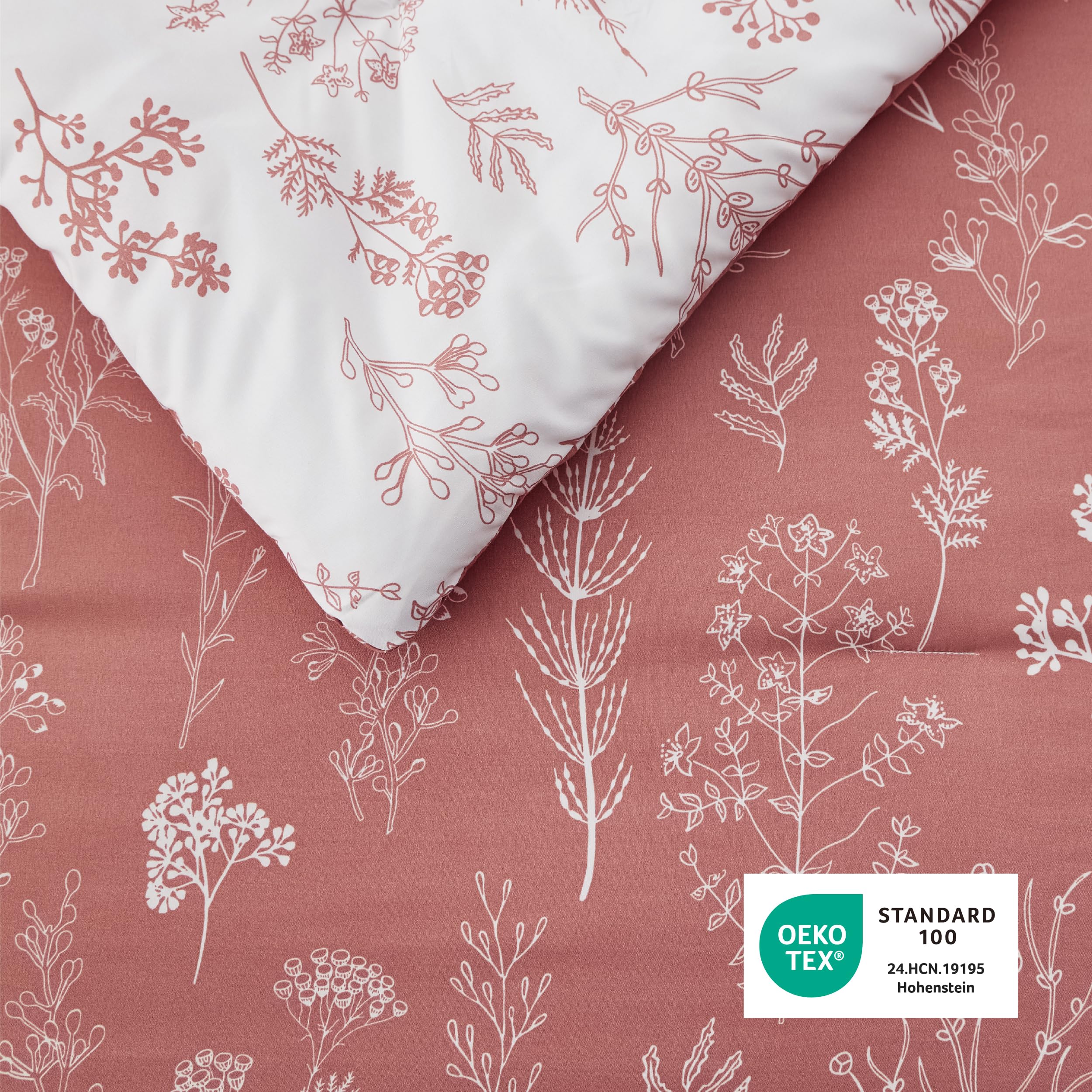 Bedsure couette posée sur lit queen illustrant l'effet décoratif et l'aspect fini