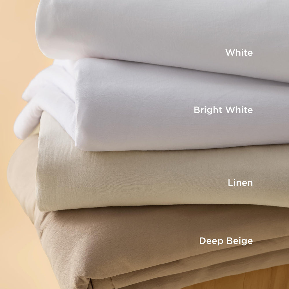 Bedsure ensemble complet présenté sur lit queen pour coordination décor