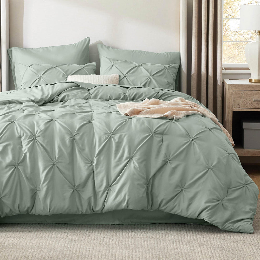 Bedsure vue frontale de l'ensemble emballé, prêt à installer