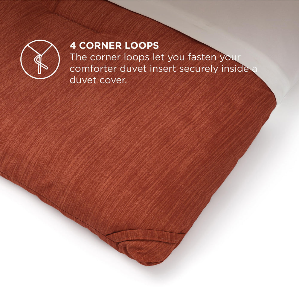 Bedsure parure sur lit aménagé en dortoir, look pratique