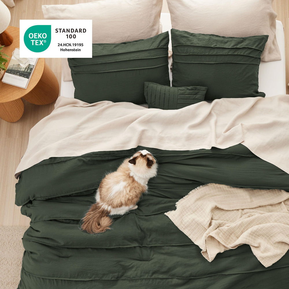Bedsure mise en scène chambre lifestyle présentant confort et ambiance bohème