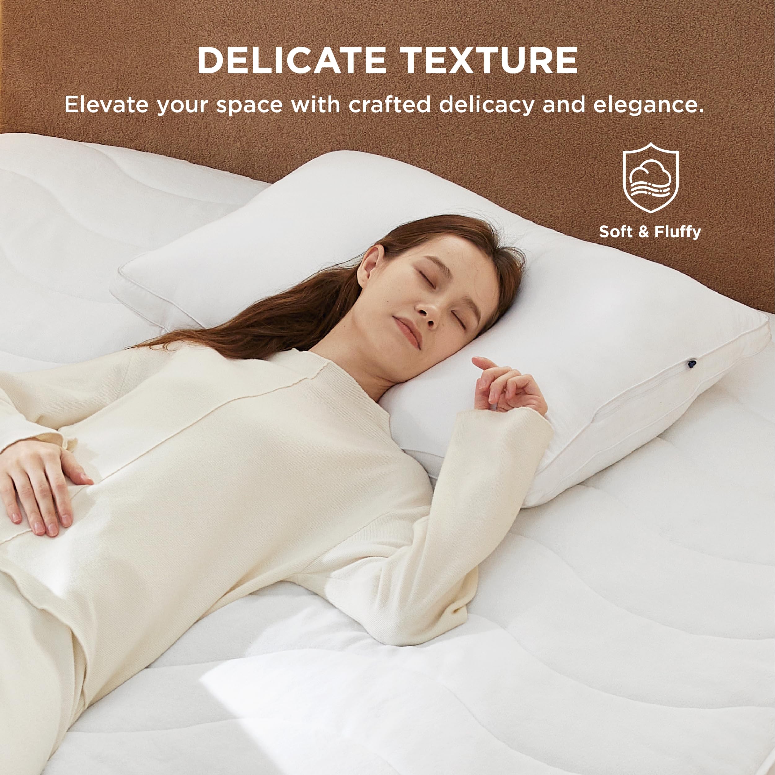 Bedsure étiquette de certification ETL/FCC garantissant sécurité électrique