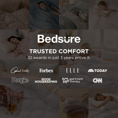 Bedsure détail de la fermeture éclair facile pour un changement rapide