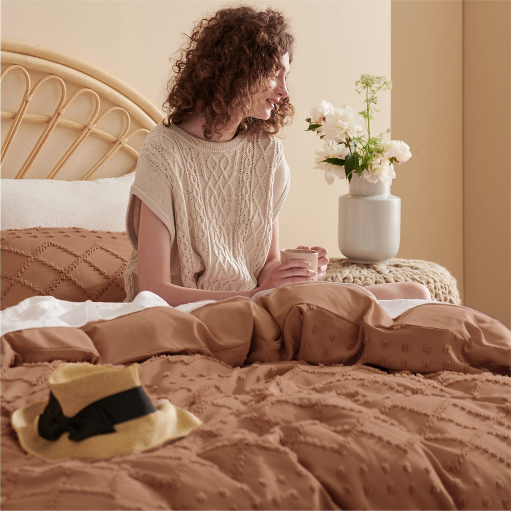 Bedsure fermeture éclair et attaches internes sécurisant l'insert et simplifiant la pose