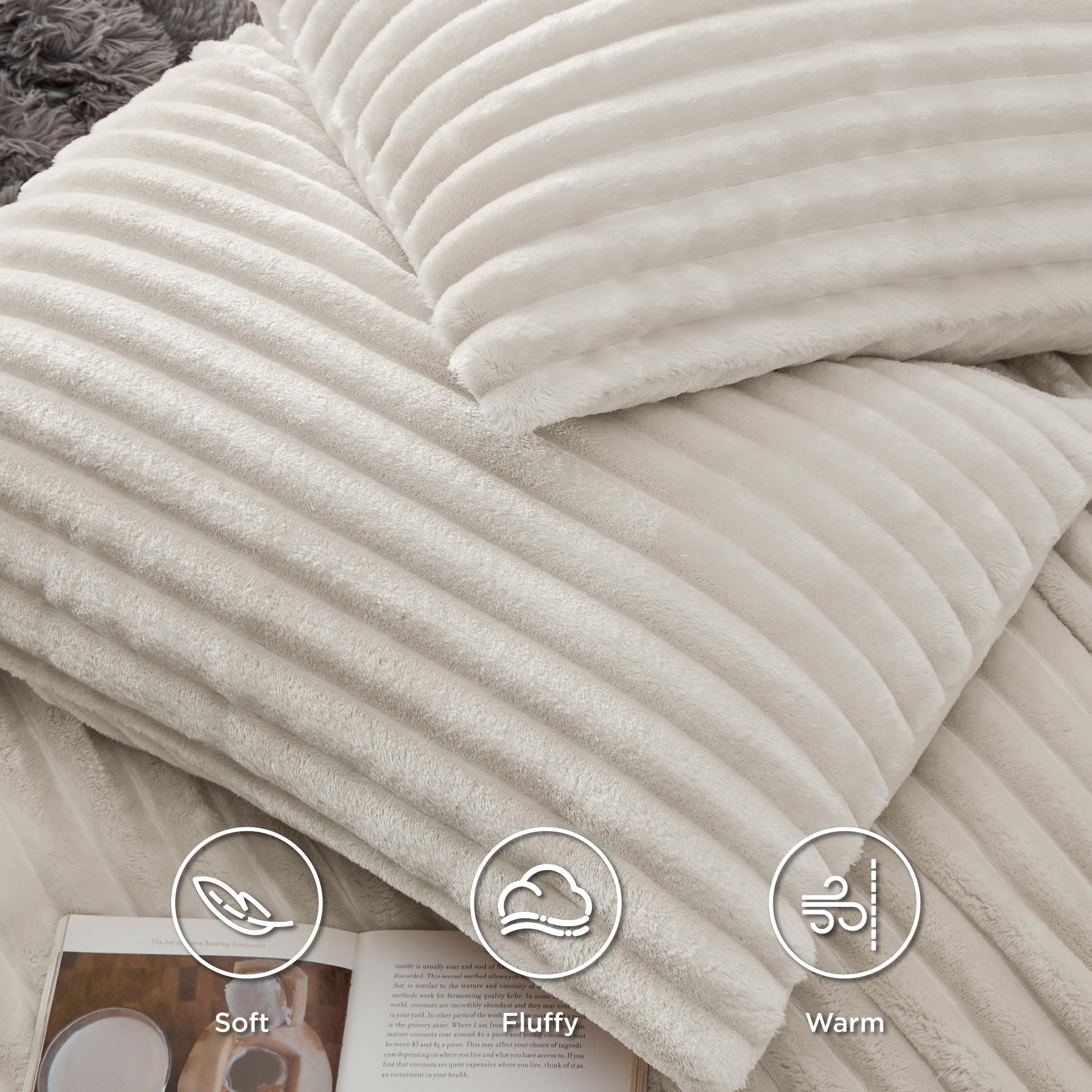 Bedsure fermeture éclair et attaches assurant maintien de l’insert