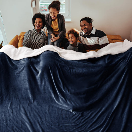 Bedsure gros plan flanelle montrant douceur et confort immédiat