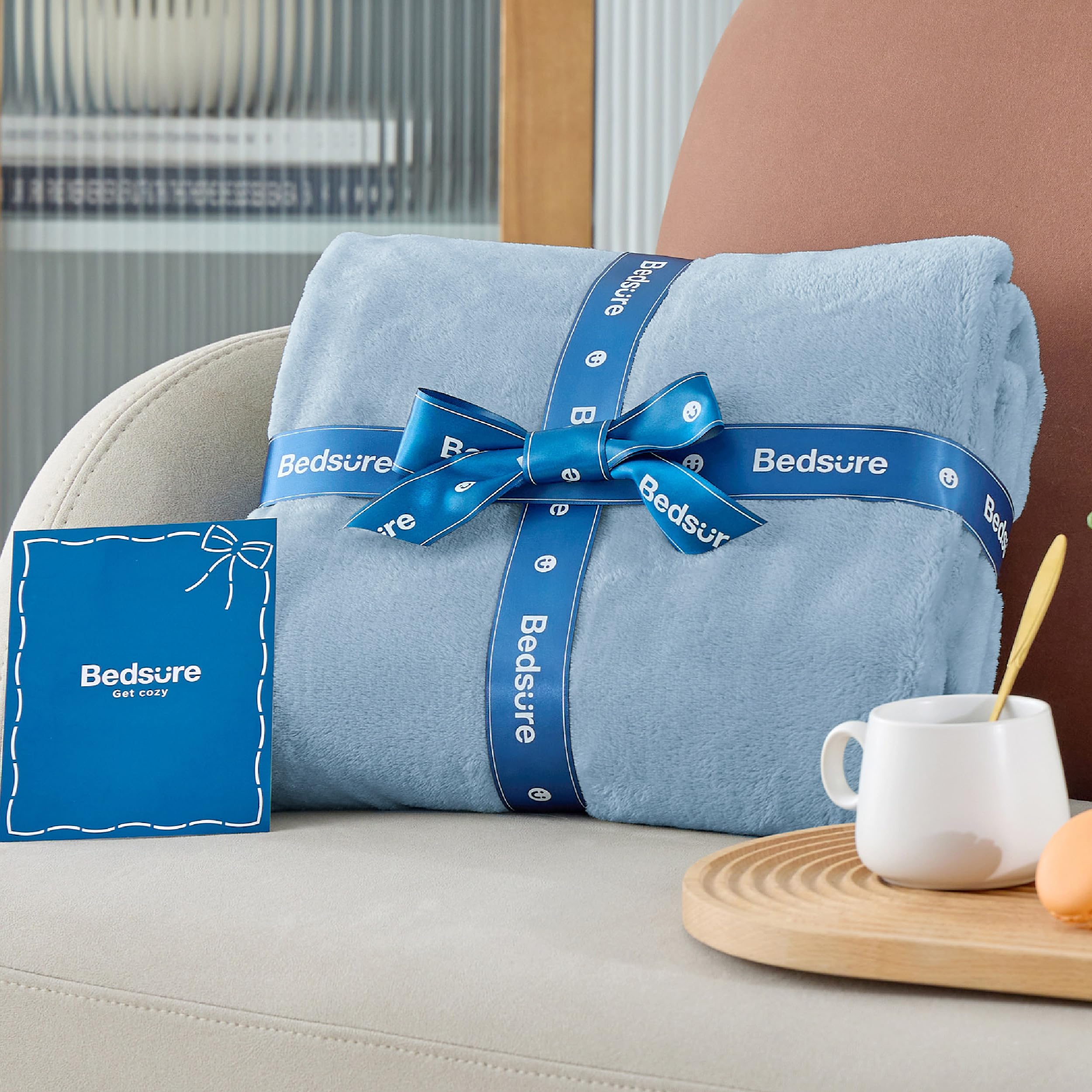 Bedsure GentleSoft avec chien, douceur adaptée aux animaux
