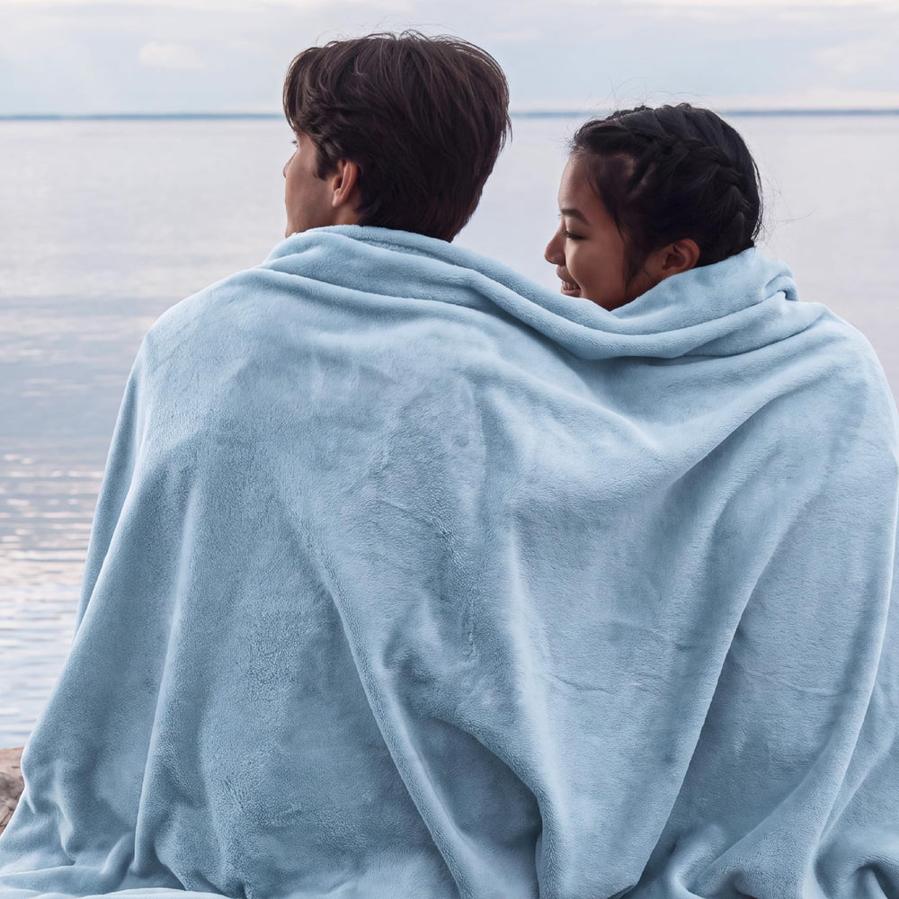 Bedsure GentleSoft emballage et étiquette OEKO-TEX, sécurité et entretien facile