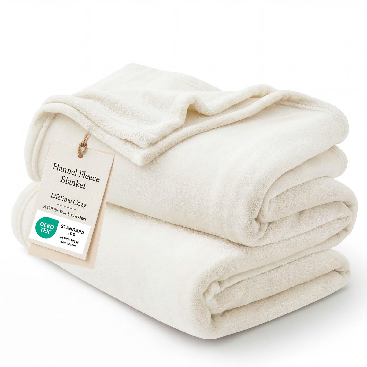 Bedsure GentleSoft vue avant du produit montrant l'emballage prêt à offrir