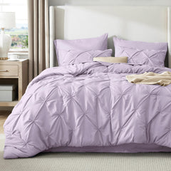 Bedsure gros plan microfibre montrant douceur et confort visible