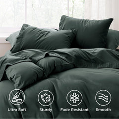Bedsure détail de l'ourlet froncé apportant style et finition durable