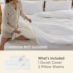 Bedsure gros plan sur texture microfibre douce et aspect coton-like