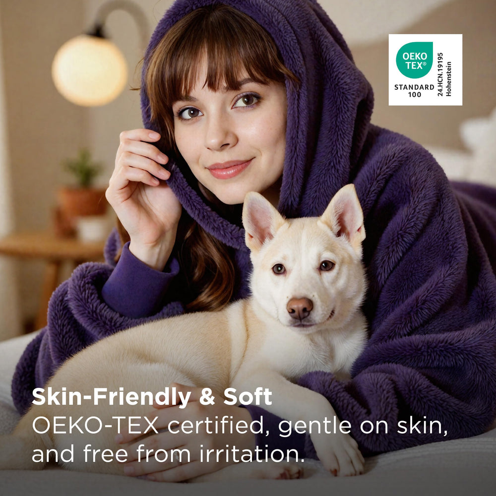 Bedsure gros plan tissu sherpa très pelucheux offrant confort visuel
