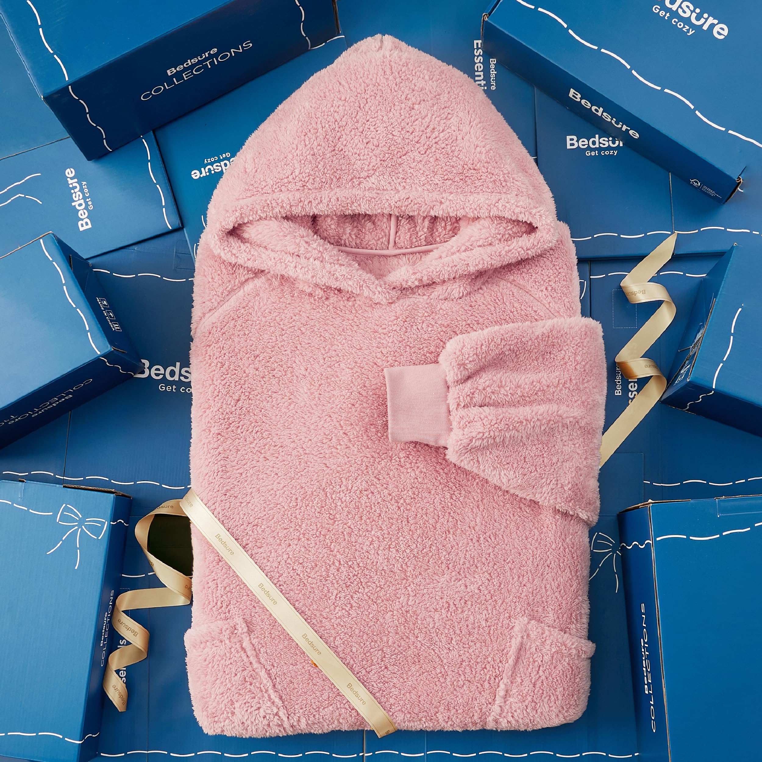 Bedsure capuche spacieuse couvrant tête et nuque pour chaleur