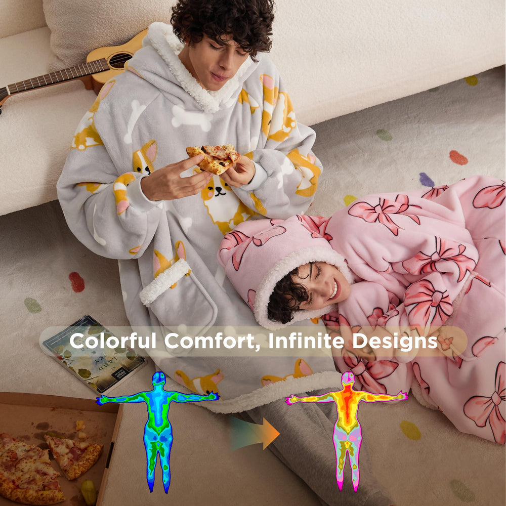 Bedsure hoodie à l’échelle d’un enfant, ajustement pratique