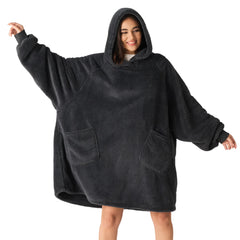 Bedsure hoodie devant montrant coupe ample et confort