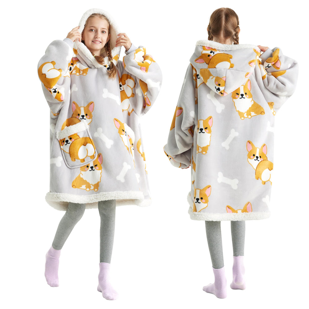 Bedsure capuche corgi visage, confort visuel et plaisir