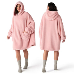 Bedsure hoodie devant montrant coupe ample et confort enveloppant