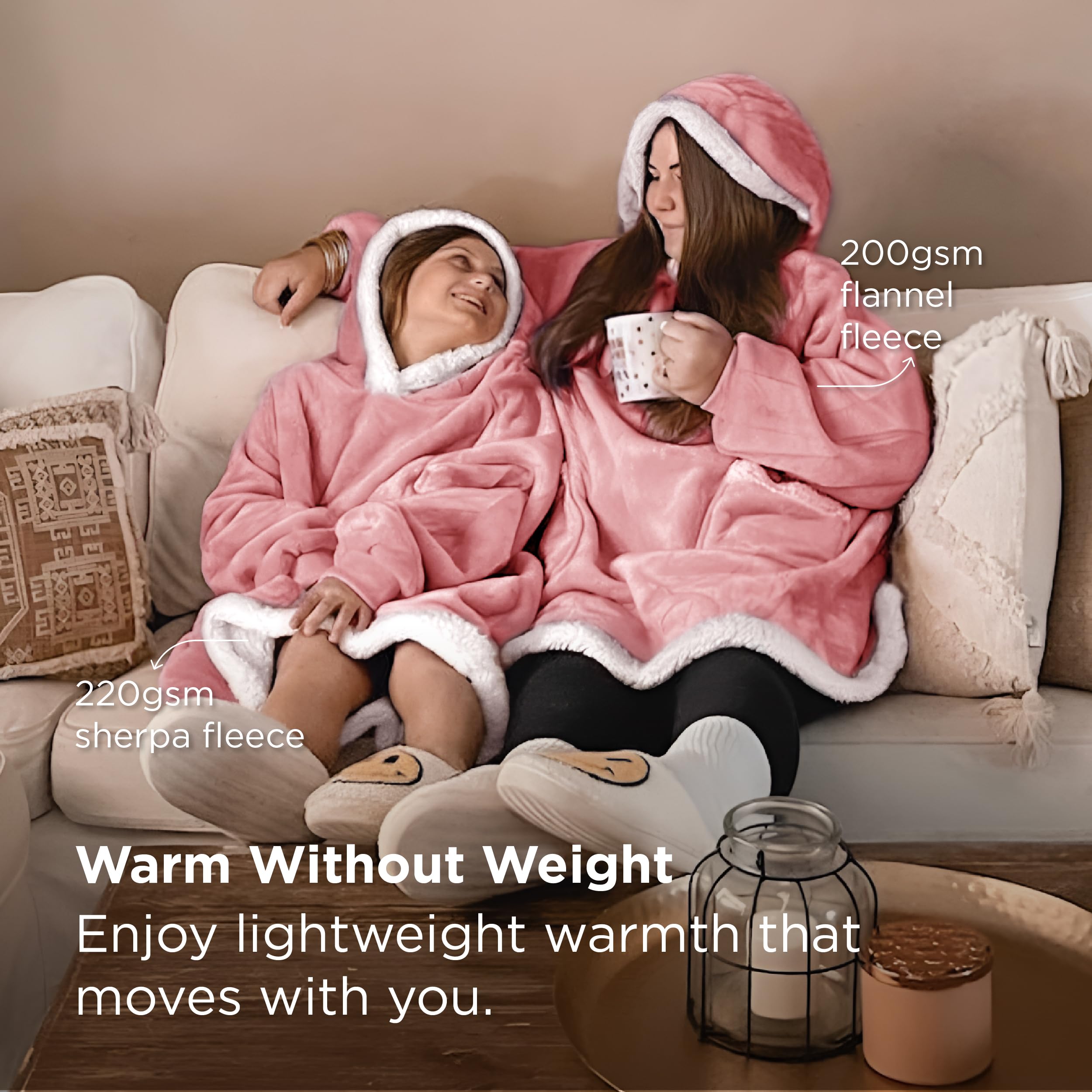 Bedsure doublure sherpa en gros-plan apporte chaleur moelleuse