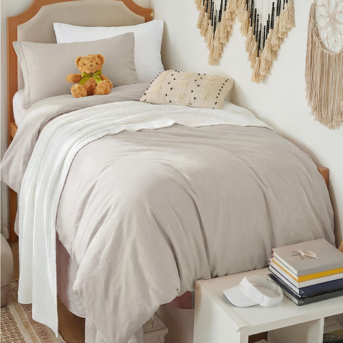 Bedsure housse de couette face avant montrant style et protection