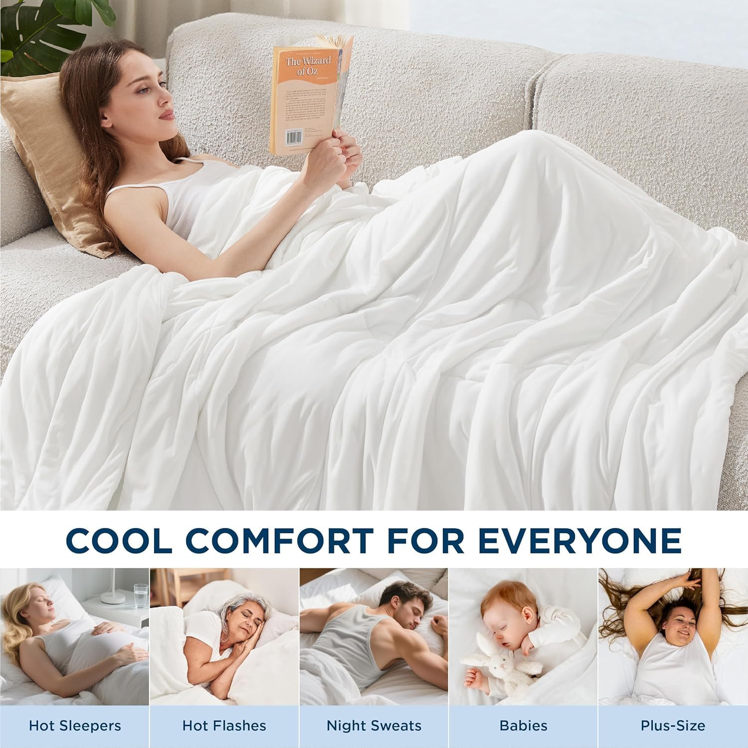 Bedsure démonstration lavage machine, entretien simple pour fraîcheur prolongée